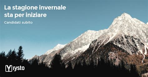 stagione invernale offerte di lavoro|Offerte di lavoro per stagione invernale+ .